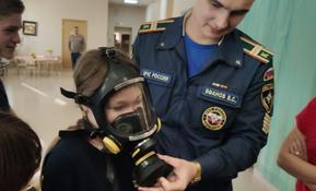 Занятие с воспитанниками по профориентации и профилактике пожарной безопасности